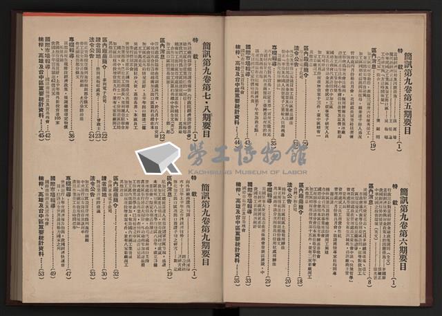 《加工出口區簡訊合訂本》第9卷第1期至第12期(數位)藏品圖，第4張