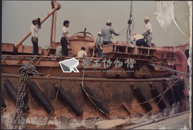 台灣機械公司船舶廠船隻作業照片藏品圖，第4張