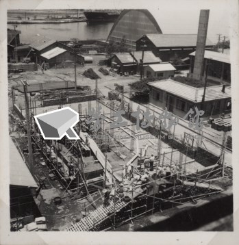台肥公司《變電工場機械設備基礎工程一》照片2藏品圖，第4張