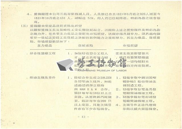 〈附件五〉重機廠延後標售補充說明資料影本藏品圖，第4張