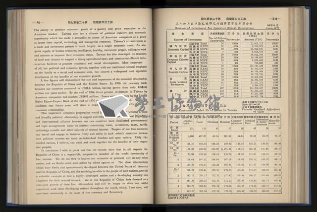 《加工出口區簡訊合訂本》第12卷第1期至第12卷第12期藏品圖，第135張