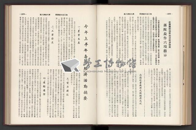 《加工出口區簡訊合訂本》第7卷第1期至第12期(數位)藏品圖，第195張