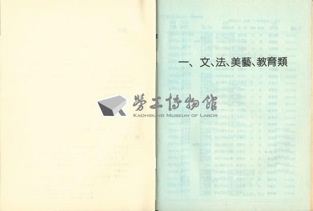 《國內大專以上畢業青年求職人才通報》110期藏品圖，第4張