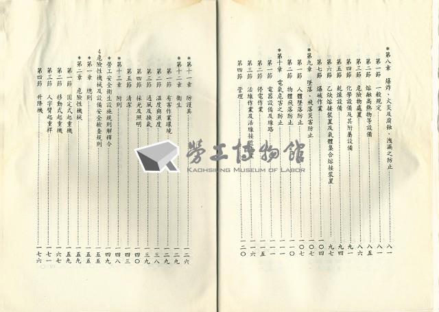《勞工安全衛生法規暨解釋彙編(二)》藏品圖，第5張