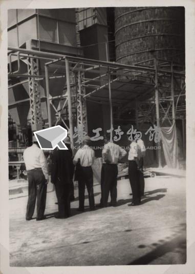 台肥公司《五十五年二月陳總經理視察》照片3藏品圖，第5張