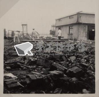 台肥公司《磷酸工場機械設備暨600噸磷酸貯槽基礎工程》照片11藏品圖，第5張