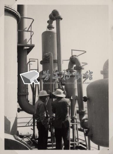 台肥公司《磷酸工場機械設備暨600噸磷酸貯槽安裝工程》照片7藏品圖，第5張