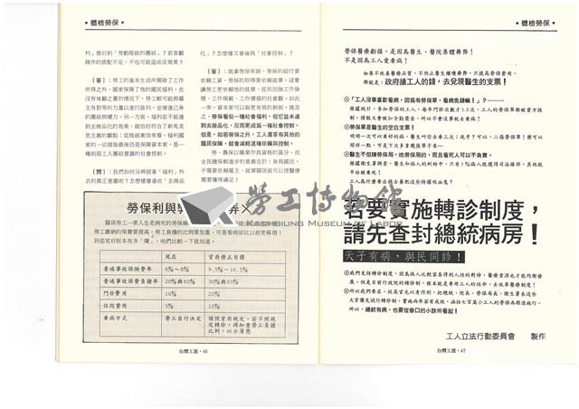 《台灣工運》No. 2藏品圖，第60張