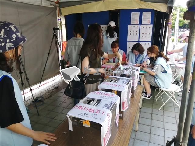 2019年長榮空服員罷工高雄投票所相關照片藏品圖，第8張