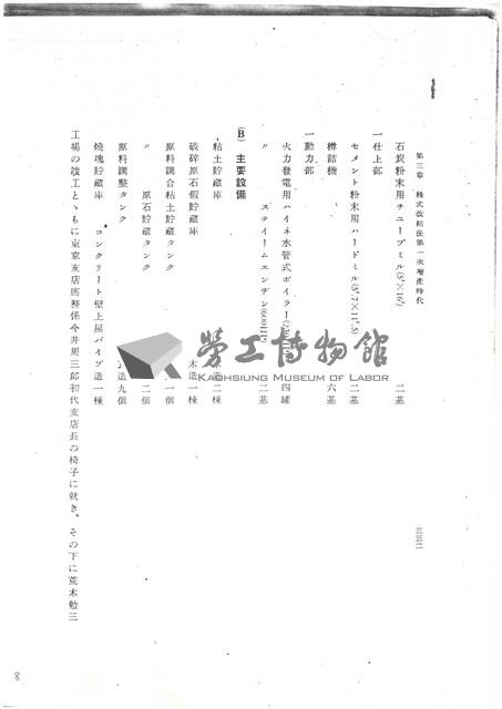 淺野水泥公司影本文獻藏品圖，第8張