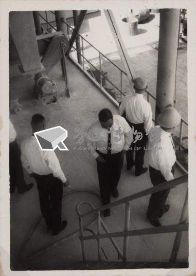 台肥公司《五十五年二月陳總經理視察》照片2藏品圖，第9張