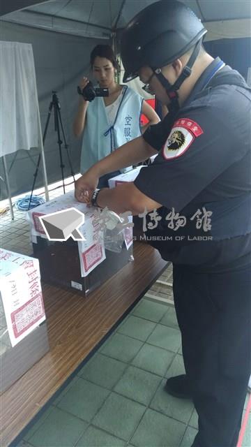 2019年長榮空服員罷工高雄投票所相關照片藏品圖，第19張