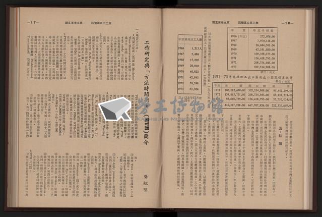 《加工出口區簡訊合訂本》第9卷第1期至第12期(數位)藏品圖，第119張