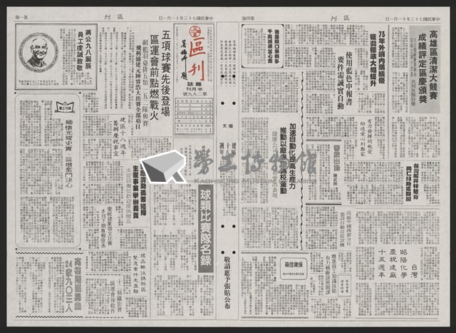 《加工出口區區刊半月刊合訂本》第193期至第338期藏品圖，第229張