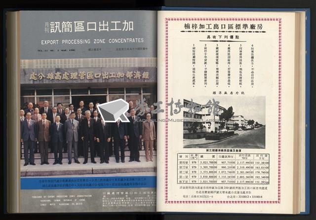 《加工出口區簡訊合訂本》第15卷第1期至第15卷第12期藏品圖，第32張