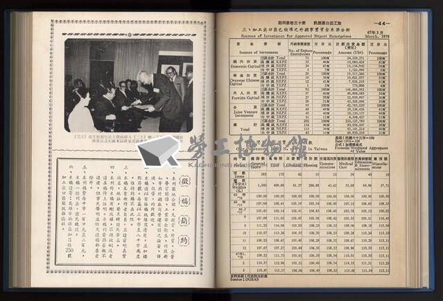 《加工出口區簡訊合訂本》第13卷第1期至第13卷第12期藏品圖，第92張