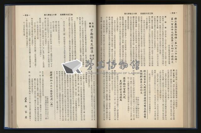 《加工出口區簡訊合訂本》第12卷第1期至第12卷第12期藏品圖，第152張