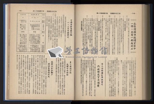 《加工出口區簡訊合訂本》第14卷第1期至第14卷第12期藏品圖，第242張