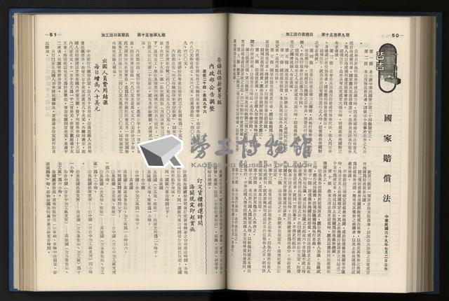 《加工出口區簡訊合訂本》第15卷第1期至第15卷第12期藏品圖，第202張