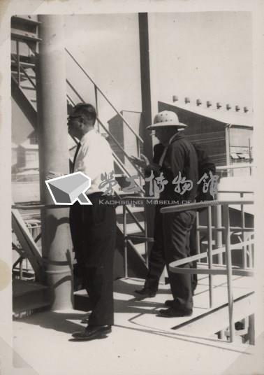 台肥公司《五十五年二月陳總經理視察》照片2藏品圖，第2張