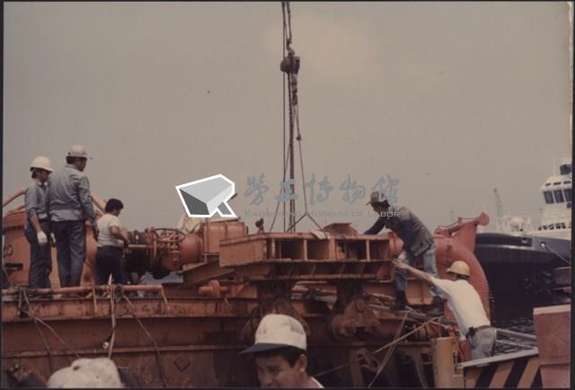 台灣機械公司船舶廠船隻作業照片藏品圖，第2張
