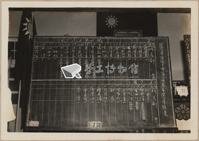 電信工會第一次會員代表大會相片藏品圖，第2張