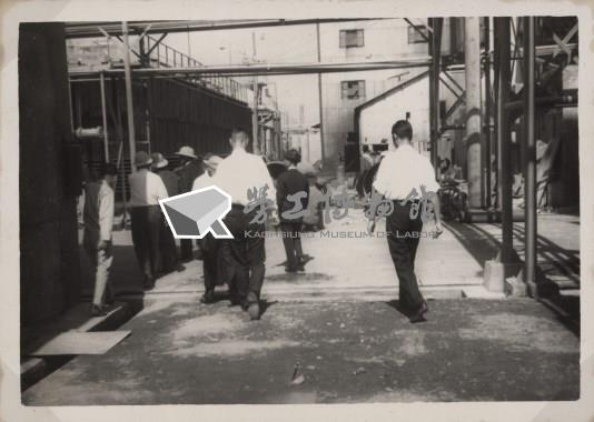 台肥公司《五十五年二月陳總經理視察》照片5藏品圖，第2張