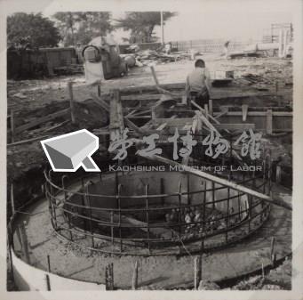 台肥公司《磷酸工場機械設備暨600噸磷酸貯槽基礎工程》照片11藏品圖，第12張