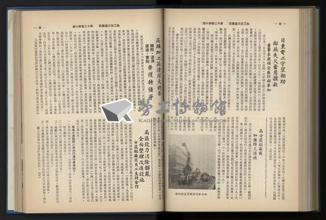 《加工出口區簡訊合訂本》第12卷第1期至第12卷第12期藏品圖，第196張