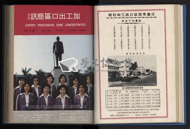 《加工出口區簡訊合訂本》第14卷第1期至第14卷第12期藏品圖，第66張