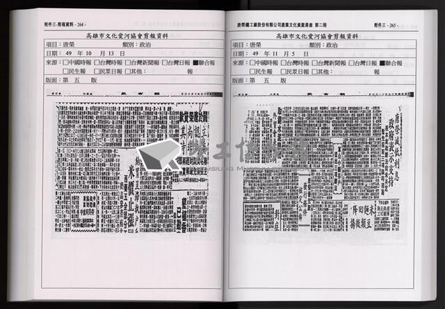 「唐榮鐵工廠股份有限公司產業文化資產清查」第二冊藏品圖，第246張