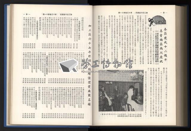 《加工出口區簡訊合訂本》第13卷第1期至第13卷第12期藏品圖，第246張