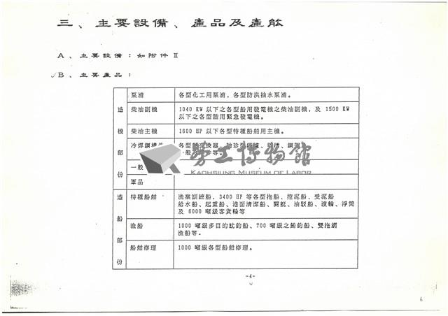 船舶廠業務報告影本藏品圖，第6張