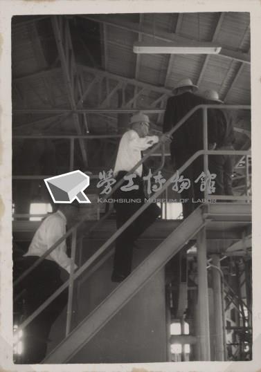 台肥公司《五十五年二月陳總經理視察》照片2藏品圖，第6張