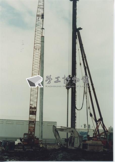 高雄市硫酸錏公司「彰濱工業區行政大樓」興建攝影照片藏品圖，第6張