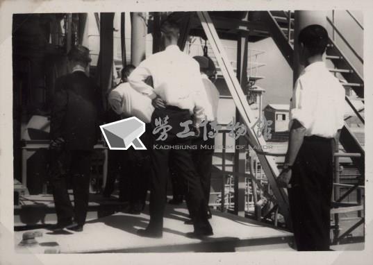 台肥公司《五十五年二月陳總經理視察》照片1藏品圖，第6張