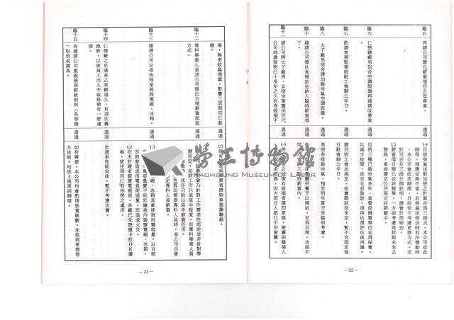 台南紡織公司產業工會第10屆第3次會員代表大會手冊藏品圖，第28張
