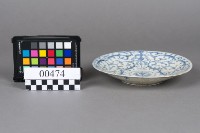 青花草紋盤藏品圖，第3張