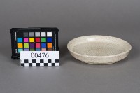 冰裂紋白瓷盤藏品圖，第3張