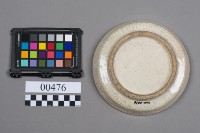 冰裂紋白瓷盤藏品圖，第6張