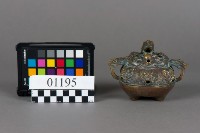 銅盒(附蓋)藏品圖，第1張