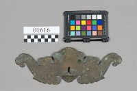 蝙蝠形鎖孔飾片藏品圖，第1張