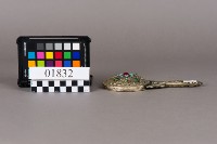 鑲珠銀鏡藏品圖，第1張