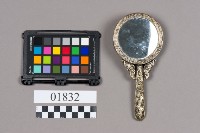 鑲珠銀鏡藏品圖，第5張