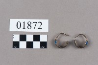 銀耳環一對藏品圖，第5張