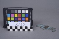 銅鎖片藏品圖，第1張