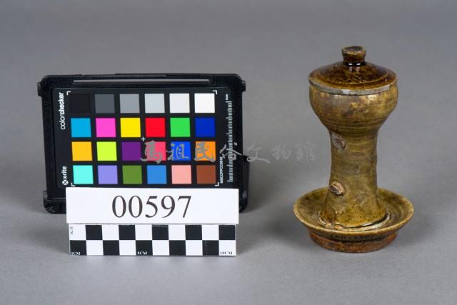 高腳杯(附蓋)藏品圖，第1張