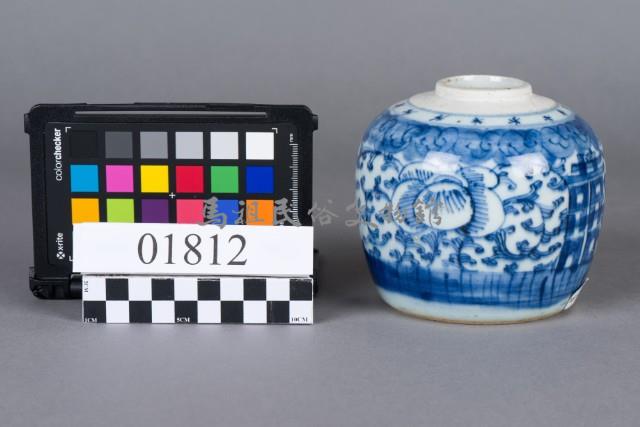 青花雙喜瓷罐藏品圖，第3張