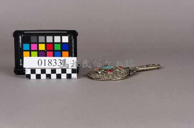 鑲珠銀鏡藏品圖，第3張