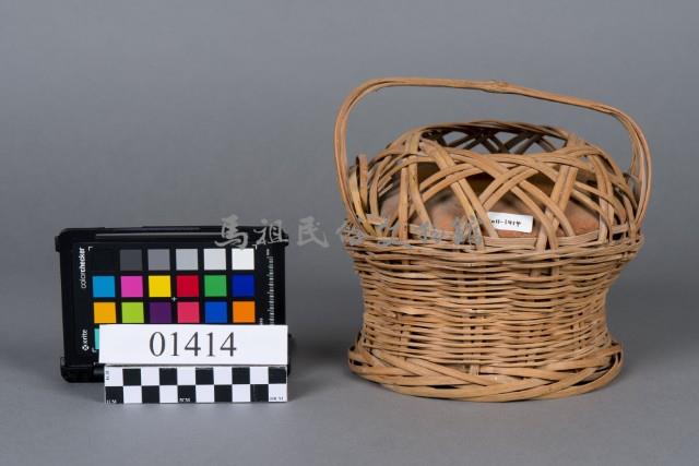 竹編火籠藏品圖，第1張